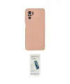 ieg™ Redmi Note 10 Kılıf Ahenk Serisi - Şeffaf Pasifik Cam Ekran Koruyucu