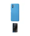 ieg™ Redmi Note 10 Kılıf Ahenk Serisi - Siyah 3D Antistatik Hayalet Cam Ekran Koruyucu