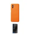 ieg™ Redmi Note 10 Kılıf Ahenk Serisi - Siyah 3D Antistatik Hayalet Cam Ekran Koruyucu