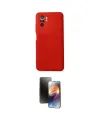 ieg™ Redmi Note 10 Kılıf Ahenk Serisi - Siyah 3D Antistatik Mat Seramik Nano Ekran Koruyucu