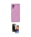 ieg™ Redmi Note 10 Kılıf Ahenk Serisi - Siyah 3D Antistatik Mat Seramik Nano Ekran Koruyucu