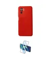 ieg™ Redmi Note 10 Kılıf Ahenk Serisi - Siyah 3D Antistatik Seramik Nano Ekran Koruyucu