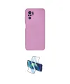 ieg™ Redmi Note 10 Kılıf Ahenk Serisi - Siyah 3D Antistatik Seramik Nano Ekran Koruyucu