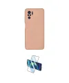 ieg™ Redmi Note 10 Kılıf Ahenk Serisi - Siyah 3D Antistatik Seramik Nano Ekran Koruyucu