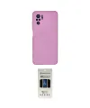 ieg™ Redmi Note 10 Kılıf Ahenk Serisi - Siyah 5D Hayalet Cam Ekran Koruyucu