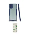 ieg™ Redmi Note 10 Kılıf Atlas Asil Serisi - Siyah 20D Premium Cam Ekran Koruyucu