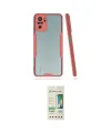 ieg™ Redmi Note 10 Kılıf Atlas Asil Serisi - Siyah 20D Premium Cam Ekran Koruyucu