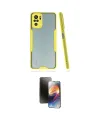 ieg™ Redmi Note 10 Kılıf Atlas Asil Serisi - Siyah 3D Antistatik Mat Seramik Nano Ekran Koruyucu