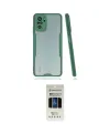 ieg™ Redmi Note 10 Kılıf Atlas Asil Serisi - Siyah 5D Hayalet Cam Ekran Koruyucu