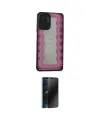 ieg™ Redmi Note 10 Kılıf Odak Klasik Serisi - Siyah 3D Antistatik Hayalet Cam Ekran Koruyucu