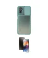 ieg™ Redmi Note 10 Kılıf Vadi Çizgi - Siyah 3D Antistatik Mat Seramik Nano Ekran Koruyucu