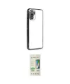 ieg™ Redmi Note 10 Kılıf Vadi Minimal - Siyah 20D Premium Cam Ekran Koruyucu