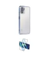 ieg™ Redmi Note 10 Kılıf Vadi Minimal - Siyah 3D Antistatik Cam Ekran Koruyucu
