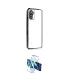 ieg™ Redmi Note 10 Kılıf Vadi Minimal - Siyah 3D Antistatik Cam Ekran Koruyucu