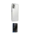 ieg™ Redmi Note 10 Kılıf Vadi Minimal - Siyah 3D Antistatik Hayalet Cam Ekran Koruyucu