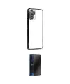 ieg™ Redmi Note 10 Kılıf Vadi Minimal - Siyah 3D Antistatik Hayalet Cam Ekran Koruyucu