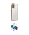 ieg™ Redmi Note 10 Kılıf Vadi Minimal - Siyah 3D Antistatik Seramik Nano Ekran Koruyucu