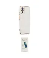 ieg™ Redmi Note 10 Kılıf Yankı Serisi - Şeffaf Pasifik Cam Ekran Koruyucu