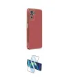 ieg™ Redmi Note 10 Kılıf Yankı Serisi - Siyah 3D Antistatik Cam Ekran Koruyucu