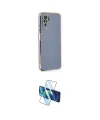 ieg™ Redmi Note 10 Kılıf Yankı Serisi - Siyah 3D Antistatik Cam Ekran Koruyucu