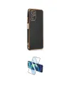 ieg™ Redmi Note 10 Kılıf Yankı Serisi - Siyah 3D Antistatik Cam Ekran Koruyucu