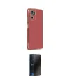 ieg™ Redmi Note 10 Kılıf Yankı Serisi - Siyah 3D Antistatik Hayalet Cam Ekran Koruyucu