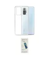 ieg™ Redmi Note 10 Kılıf Zirve Doku - Şeffaf Pasifik Cam Ekran Koruyucu