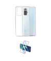 ieg™ Redmi Note 10 Kılıf Zirve Doku - Siyah 3D Antistatik Seramik Nano Ekran Koruyucu