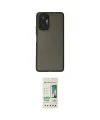 ieg™ Redmi Note 10 Pro Kılıf Ahenk Çizgi Serisi - Siyah 20D Premium Cam Ekran Koruyucu