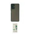ieg™ Redmi Note 10 Pro Kılıf Ahenk Çizgi Serisi - Siyah 20D Premium Cam Ekran Koruyucu