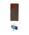 ieg™ Redmi Note 10 Pro Kılıf Ahenk Çizgi Serisi - Siyah 3D Antistatik Cam Ekran Koruyucu