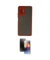 ieg™ Redmi Note 10 Pro Kılıf Ahenk Çizgi Serisi - Siyah 3D Antistatik Mat Seramik Nano Ekran Koruyucu