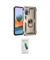 ieg™ Redmi Note 10 Pro Kılıf Ahenk Klasik Koleksiyonu - Şeffaf Pasifik Cam Ekran Koruyucu