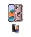 ieg™ Redmi Note 10 Pro Kılıf Ahenk Klasik Koleksiyonu - Siyah 3D Antistatik Mat Seramik Nano Ekran Koruyucu