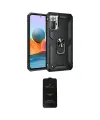 ieg™ Redmi Note 10 Pro Kılıf Ahenk Klasik Koleksiyonu - Siyah 6D Antistatik Mat Seramik Hayalet Nano Ekran Koruyucu
