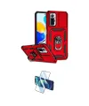 ieg™ Redmi Note 10 Pro Kılıf Ahenk Klasik - Siyah 3D Antistatik Cam Ekran Koruyucu