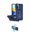 ieg™ Redmi Note 10 Pro Kılıf Ahenk Klasik - Siyah 3D Antistatik Cam Ekran Koruyucu