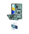 ieg™ Redmi Note 10 Pro Kılıf Ahenk Klasik - Siyah 3D Antistatik Cam Ekran Koruyucu