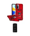 ieg™ Redmi Note 10 Pro Kılıf Ahenk Klasik - Siyah 6D Antistatik Mat Seramik Hayalet Nano Ekran Koruyucu