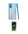 ieg™ Redmi Note 10 Pro Kılıf Atlas Asil Serisi - Şeffaf 360 Full Body Arka Koruyucu