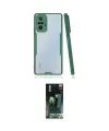 ieg™ Redmi Note 10 Pro Kılıf Atlas Asil Serisi - Şeffaf 360 Full Body Arka Koruyucu