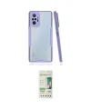 ieg™ Redmi Note 10 Pro Kılıf Atlas Asil Serisi - Siyah 20D Premium Cam Ekran Koruyucu