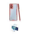 ieg™ Redmi Note 10 Pro Kılıf Atlas Asil Serisi - Siyah 3D Antistatik Cam Ekran Koruyucu