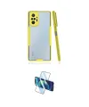 ieg™ Redmi Note 10 Pro Kılıf Atlas Asil Serisi - Siyah 3D Antistatik Cam Ekran Koruyucu
