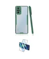 ieg™ Redmi Note 10 Pro Kılıf Atlas Asil Serisi - Siyah 3D Antistatik Cam Ekran Koruyucu