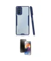 ieg™ Redmi Note 10 Pro Kılıf Atlas Asil Serisi - Siyah 3D Antistatik Mat Seramik Nano Ekran Koruyucu
