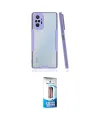 ieg™ Redmi Note 10 Pro Kılıf Atlas Asil Serisi - Siyah 5D Eko Cam Ekran Koruyucu