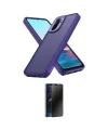 ieg™ Redmi Note 10 Pro Kılıf Atlas Form - Siyah 3D Antistatik Hayalet Cam Ekran Koruyucu