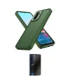 ieg™ Redmi Note 10 Pro Kılıf Atlas Form - Siyah 3D Antistatik Hayalet Cam Ekran Koruyucu