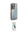 ieg™ Redmi Note 10 Pro Kılıf Çekirdek Klasik Serisi - Şeffaf Pasifik Cam Ekran Koruyucu
